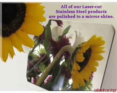 Quality Automotive Accessories 1-Piece Stainless Steel License Plate Bezel Cadillac CT4 4-Door Sedan 2020-2022 - LP60245