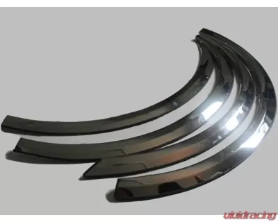 Quality Automotive Accessories 4-Piece Molded Stainless Steel Wheel Well Fender Trim Molding Buick LeSabre 4-Door Sedan 2000-2005 - WZ40565