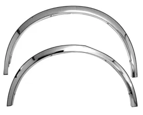 Quality Automotive Accessories 4-Piece Molded Stainless Steel Wheel Well Fender Trim Molding Chevrolet Colorado 4-Door 2015-2022