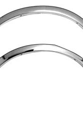 Quality Automotive Accessories 4-Piece Molded Stainless Steel Wheel Well Fender Trim Molding Chevrolet Colorado 4-Door 2015-2022                                     - WZ55150 - Image 3