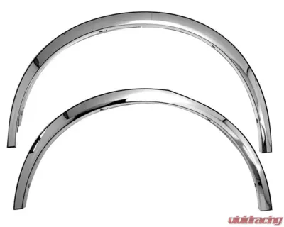 Quality Automotive Accessories 4-Piece Molded Stainless Steel Wheel Well Fender Trim Molding Chevrolet Colorado 4-Door 2015-2022 - WZ55150