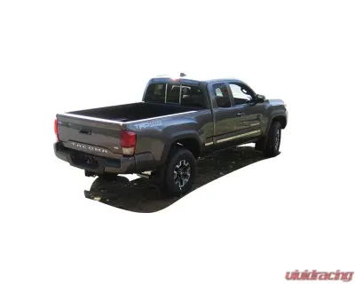 Quality Automotive Accessories 2-Piece Stainless Steel Sliding Rear Window Trim Accents Toyota Tacoma 4-Door Double Cab Limited TRD Pro TRD Sport TRD OffRoad 2016-2022 - RW16176