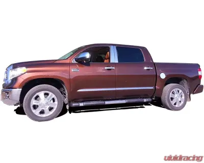 Quality Automotive Accessories 1-Piece Stainless Steel Front Grille Accent Trim Toyota Tundra 2-Door 4-Door 2010-2013 - SG10145