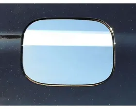 Quality Automotive Accessories 1-Piece Stainless Steel Gas Door Cover Trim Lincoln Aviator 4-Door SUV 2020-2022