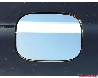 Quality Automotive Accessories 1-Piece Stainless Steel Gas Door Cover Trim Lincoln Aviator 4-Door SUV 2020-2022 - GC60620