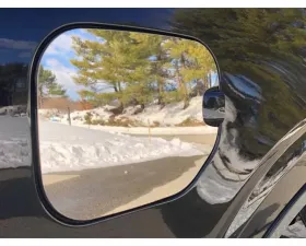 Quality Automotive Accessories 1-Piece Stainless Steel Gas Door Cover Trim Ford F-150 2-Door 4-Door 2021-2022