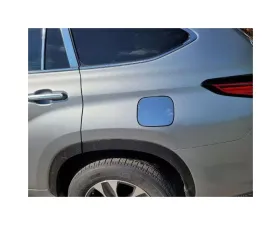 Quality Automotive Accessories Stainless Steel Gas Door Cover Trim 1-Piece  Toyota Highlander 2020-2023
