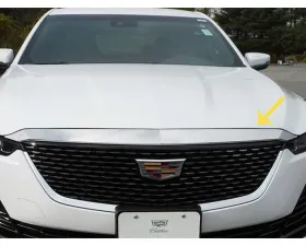 Quality Automotive Accessories 4-Piece Stainless Steel Front Grille Accent Trim Cadillac CT5 4-Door Sedan 2020-2022