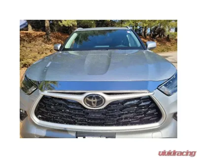 Quality Automotive Accessories Stainless Steel Hood Trim 1-Piece Toyota Highlander 2020-2022 - HT70110