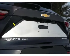 Quality Automotive Accessories 1-Piece Stainless Steel License Plate Bezel Chevrolet Blazer 4-Door SUV 2019-2022