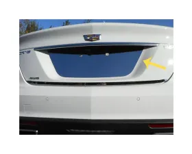 Quality Automotive Accessories Stainless Steel License Plate Bezel 1-Piece Cadillac CT5 2020-2023