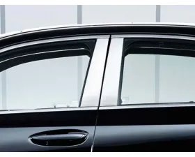 Quality Automotive Accessories 4-Piece Stainless Steel Pillar Post Trim Lexus ES 4-Door Sedan 2019-2022