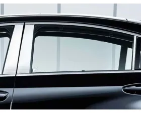 Quality Automotive Accessories 6-Piece Stainless Steel Pillar Post Trim Lexus ES 4-Door Sedan 2019-2022