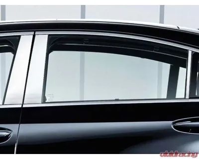 Quality Automotive Accessories 6-Piece Stainless Steel Pillar Post Trim Lexus ES 4-Door Sedan 2019-2022 - PP19107