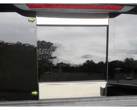 Quality Automotive Accessories 2-Piece Stainless Steel Sliding Rear Window Trim Accents Honda Ridgeline 4-Door 2017-2022