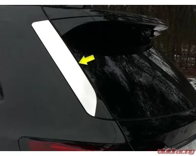 Quality Automotive Accessories 2-Piece Stainless Steel Rear Window Trim Cadillac XT6 4-Door SUV 2020-2022 - RW60210