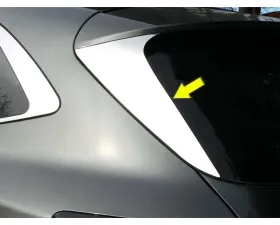 Quality Automotive Accessories 2-Piece Stainless Steel Rear Window Trim Ford Escape 4-Door SUV 2020-2022
