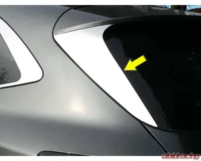 Quality Automotive Accessories 2-Piece Stainless Steel Rear Window Trim Ford Escape 4-Door SUV 2020-2022 - RW60360