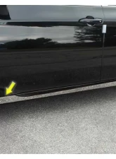 Quality Automotive Accessories 4-Piece Stainless Steel Rocker Panel Trim On the rocker Toyota Avalon 4-Door Sedan 2019-2022                                     - TH19165 - Image 3