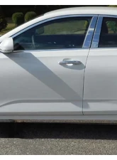 Quality Automotive Accessories 4-Piece Stainless Steel Rocker Panel Trim Lower Kit Cadillac CT4 4-Door Sedan 2020-2022                                     - TH60245 - Image 2