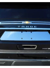 Quality Automotive Accessories 1-Piece Stainless Steel Trunk Hatch Accent Trim Chevrolet Tahoe 4-Door SUV 2021-2022                                     - TP61190 - Image 3