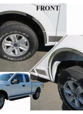 Quality Automotive Accessories 12-Piece Stainless Steel Wheel Well Accent Trim Ford F-150 2-Door 4-Door 2018-2020                                     - WQ58308 - Image 7