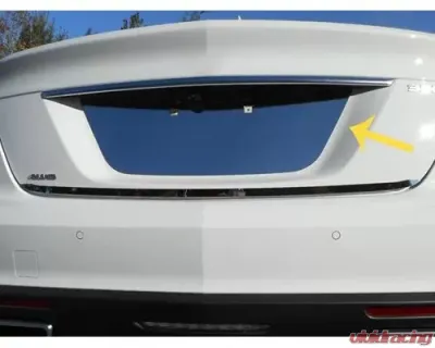 Quality Automotive Accessories Stainless Steel License Plate Bezel 1-Piece Cadillac CT5 2020-2023 - LP60235