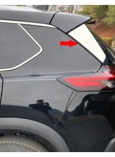 Quality Automotive Accessories Stainless Steel Rear Window Trim 2-Piece Nissan Rogue 2021-2023                                     - RW71535 - Image 3