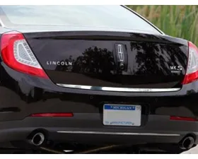 Quality Automotive Accessories 1-Piece Stainless Steel Rear Deck Trim Trunk Lid Accent Lincoln MKS 4-Door Sedan 2013-2016