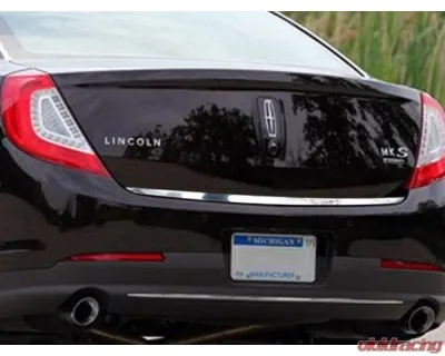 Quality Automotive Accessories 1-Piece Stainless Steel Rear Deck Trim Trunk Lid Accent Lincoln MKS 4-Door Sedan 2013-2016 - RD53625