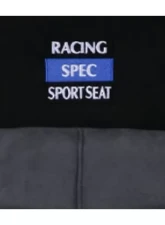 Buddy Club Black Racing Spec Sport Reclinable Seat w/ Adaptor Plate                                     - BC08-RSSS-B1 - Image 3