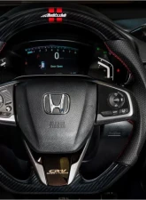 Buddy Club Sport Carbon Steering Wheel Honda CR-V 2017-2018                                     - BC08-RSSWRW-C - Image 2