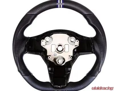 Buddy Club Sport Carbon Steering Wheel Tesla Model 3 | Model Y 2017+ - BC08-RSSWTS3-C