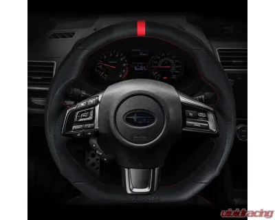 Buddy Club Sport Leather Steering Wheel Subaru WRX | STi 2015-2021 - BC08-RSSWVAB-L