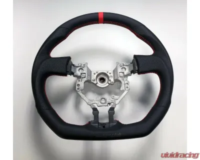 Buddy Club Sport Leather Steering Wheel Toyota GT-86 | Subaru BRZ 2017-2021 - BC08-RSSWZNMC-L
