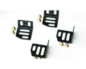 Buddy Club Racing Spec Seat Rail Spare Parts Pack L Brackets and Bolts