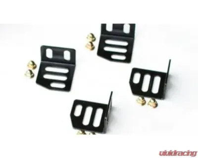 Buddy Club Racing Spec Seat Rail Spare Parts Pack L Brackets and Bolts - BC08-NRSBSR-209