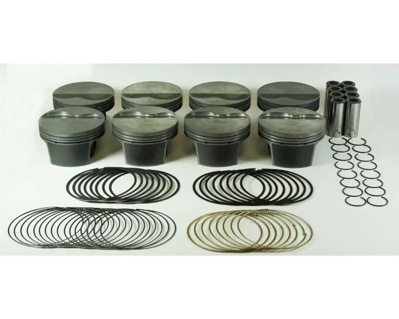 Mahle LSX Combo PowerPak Piston and Ring Kit 431CID 4.080 X 1.050RCH 11.5CR TBC Chevy Small Block Gen III/IV LS V8 7.0L 2006-2015 - 930227280T