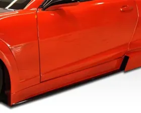 2010-2015 Chevrolet Camaro Duraflex Circuit Wide Body Side Skirts Rocker Panels - 2 Piece