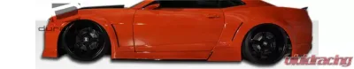 2010-2015 Chevrolet Camaro Duraflex Circuit Wide Body Side Skirts Rocker Panels - 2 Piece - 119511