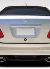 1998-2002 Mercedes CLK W208 Duraflex W-1 Rear Bumper Cover - 1 Piece                                     - 119560 - Image 2