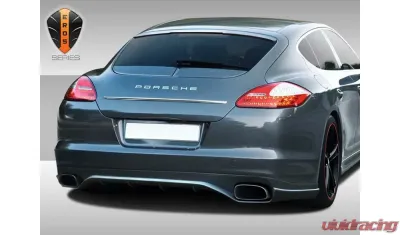 2010-2013 Porsche Panamera Eros Version 2 Rear Lip Under Spoiler Air Dam - 1 Piece - 119564