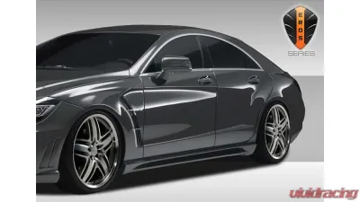 2012-2015 Mercedes CLS Class C218 W218 Eros Version 1 Side Skirts Rocker Panels - 2 Piece - 108438