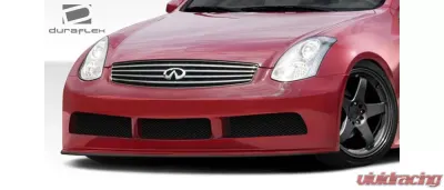 2003-2007 Infiniti G Coupe G35 Duraflex GT500 Wide Body Front Under Spoiler Air Dam Lip Splitter - 1 Piece - 119569