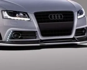 2008-2012 Audi A5 S5 B8 Eros Version 1 Front Lip Under Air Dam Spoiler - 1 Piece