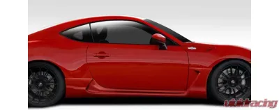 2013-2020 Scion FR-S | Toyota GT-86 | Subaru BRZ Duraflex W-1 Side Skirt Rocker Panels - 2 Piece - 109969