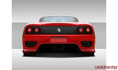 1999-2004 Ferrari 360 Modena Eros Version 1 Rear Bumper Cover - 1 Piece - 112088