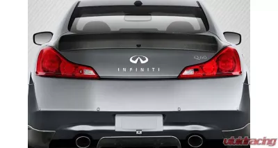2008-2015 Infiniti G Coupe G37 Q60 Carbon Creations LBW Rear Wing Spoiler - 1 Piece - 119661