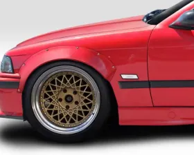 1992-1998 BMW 3 Series E36 Duraflex RBS Front Fender Flares - 2 Piece