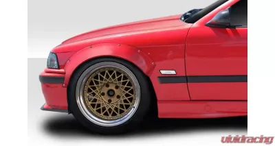 1992-1998 BMW 3 Series E36 Duraflex RBS Front Fender Flares - 2 Piece - 119665
